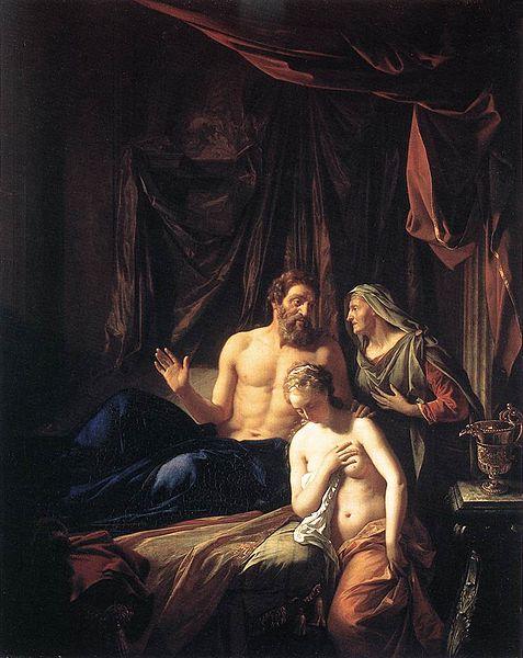 Adriaen van der werff Sarah presenting Hagar to Abraham